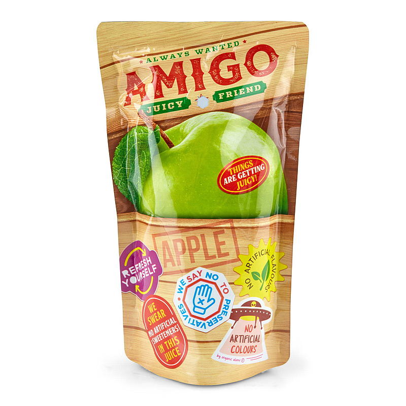 Amigo Bebida de Frutas 8x200 ml Amigo manzana