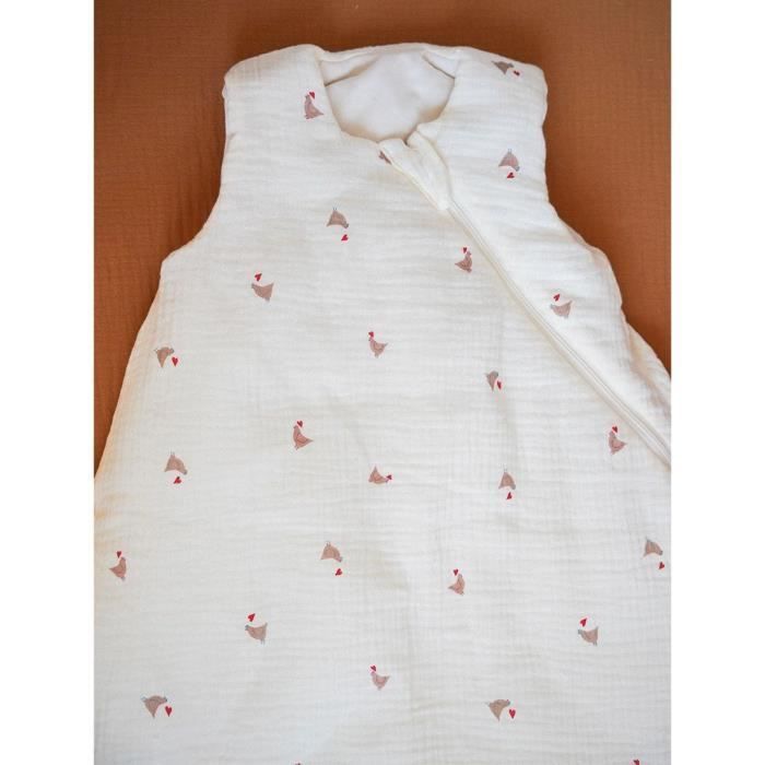 Saco de dormir - DOMIVA - Maternity Love - 0-6 meses - 70 cm - Algodón ultrasuave
