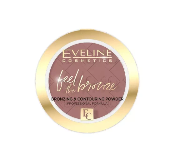 Eveline Cosmetics Feel The Bronze puder brązujący 02 Chocolate Cake 4 g