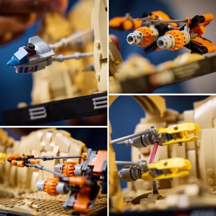 LEGO® Star Wars 75380 Mos Espa Podracer Race Diorama, Ruimteschip