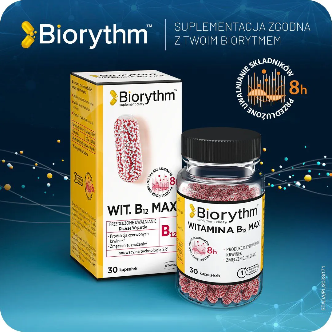 Biorythm Witamina B12 Max, Kapsułki