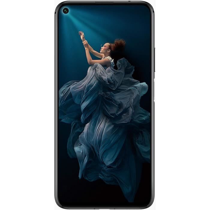 Smartphone HONOR 20, 6 GB di RAM, 128 GB di memoria interna, display Full Screen da 6,26 pollici, quadrupla fotocamera AI da 48 MP e fotocamera frontale integrata da 32 MP, doppia SIM.