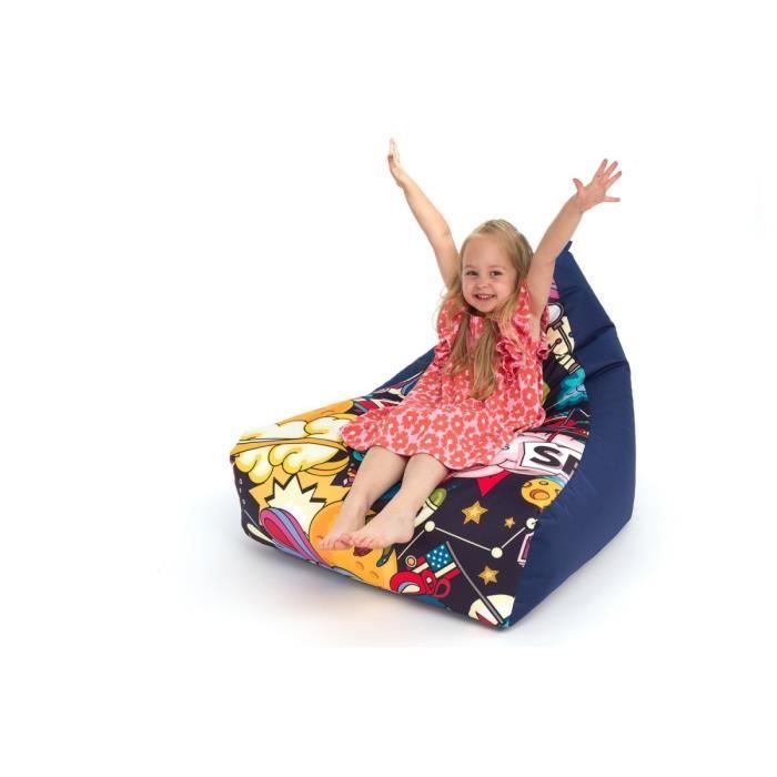 Fauteuil Pouf Poire Keiko S Modern Poliester DG55
