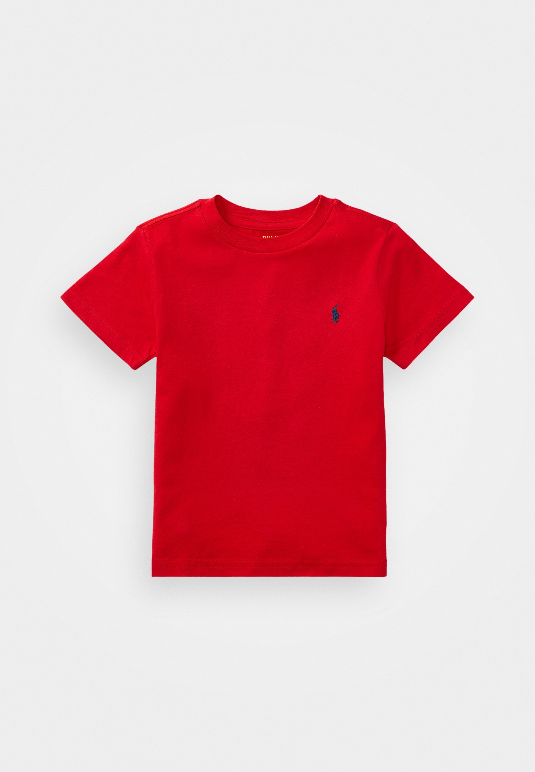 Polo Ralph Lauren katoenen jersey T-shirt met ronde hals - Basic T-shirt - rood