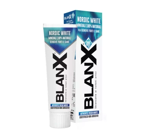 Blanx Nordic White wybielająca pasta do zębów 75 ml