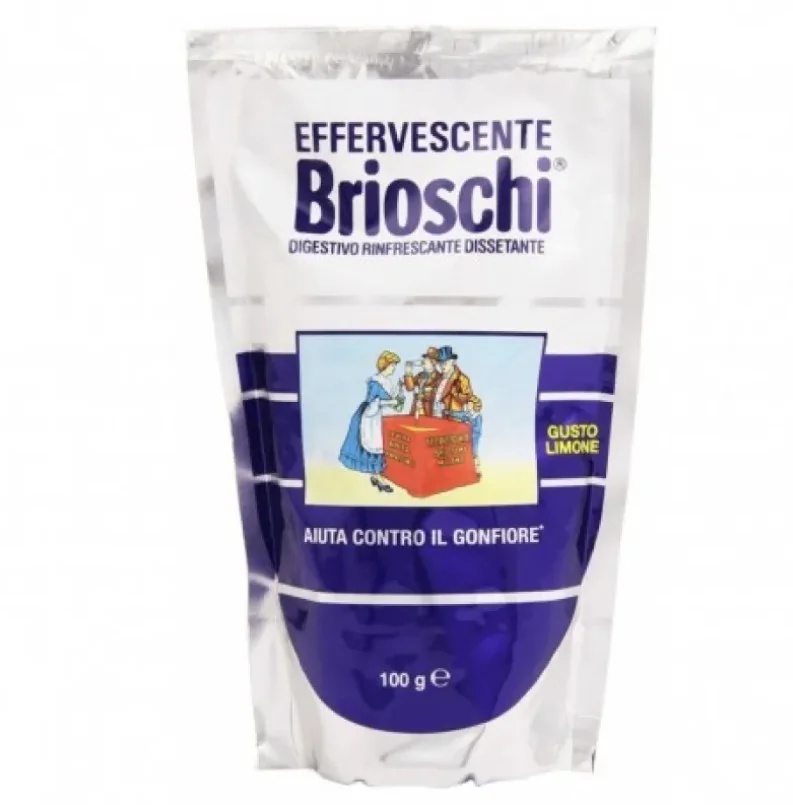BRIOSCHI Brioschi Doypack Digestif Citron Pétillant 100g