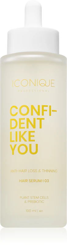ICONIQUE Professional CONFIDENT LIKE YOU Sérum Antiqueda e Redutor de Cabelo