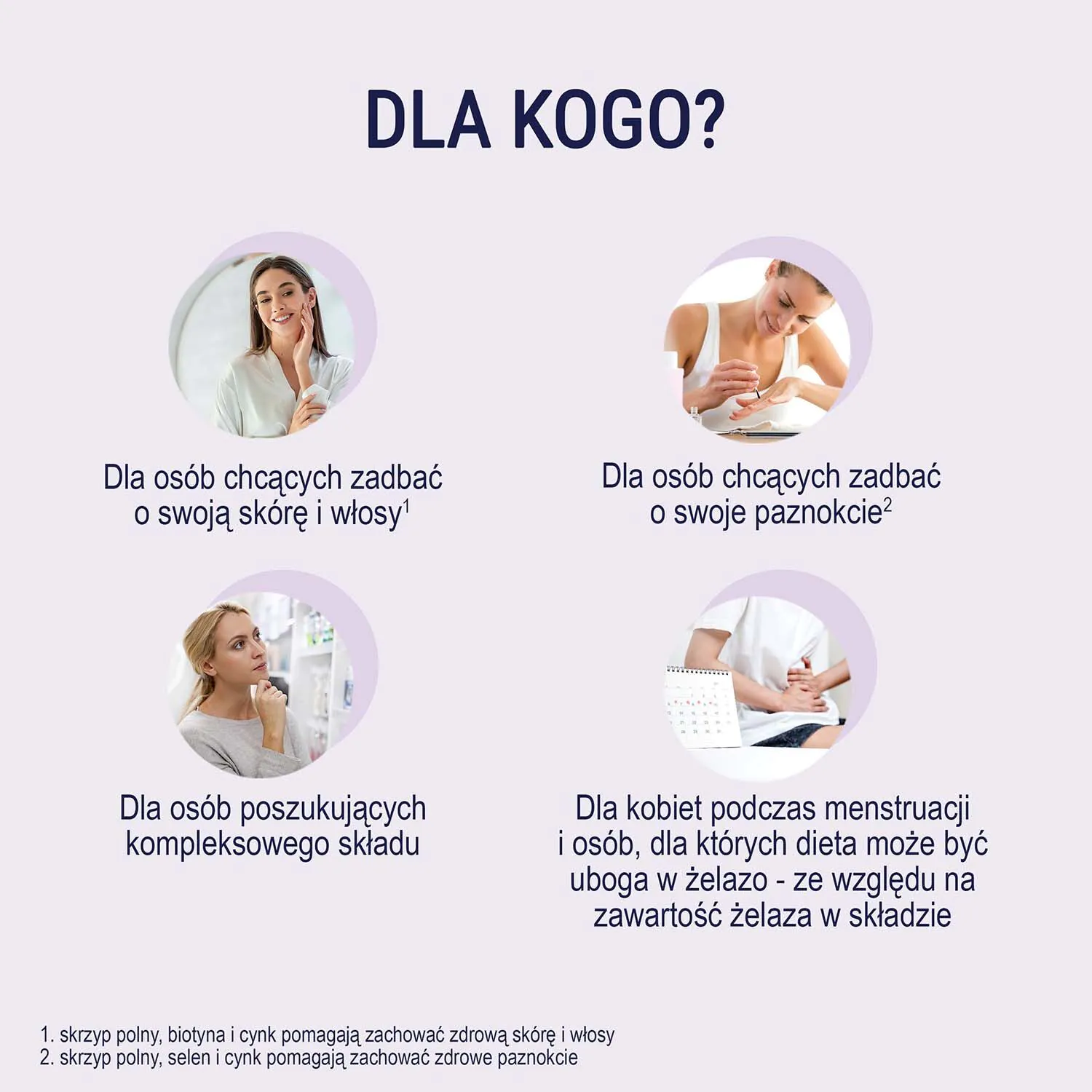 Naturell Kompleks Włosy Skóra Paznokcie 120 tabletek