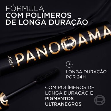 L'Oréal Paris Panorama All Night Black Volume Lashes Mascara 24 timers volumen 9,9 ml 9,9 ml