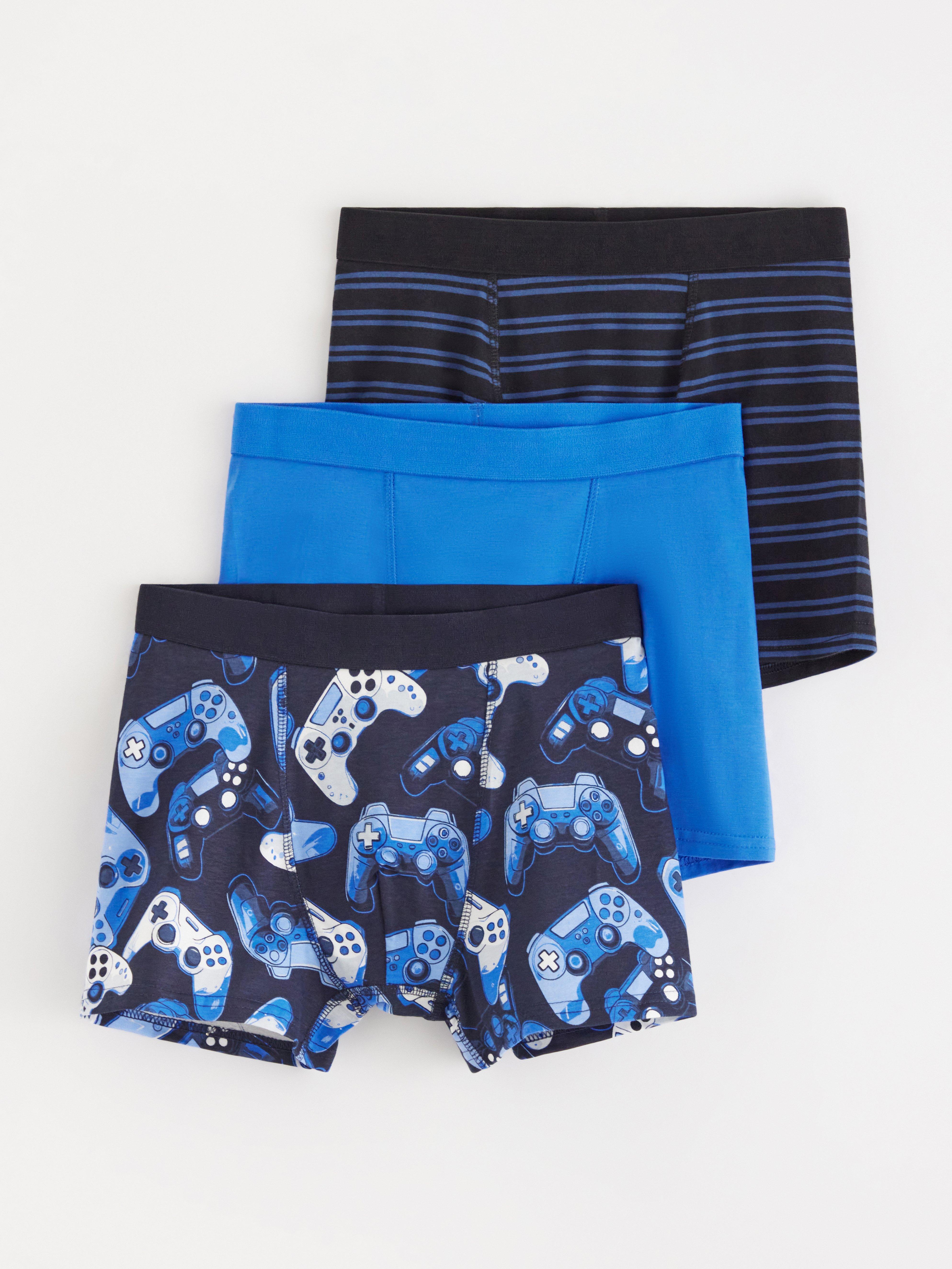 Pack de 3 calzoncillos bóxer azul marino oscuro
