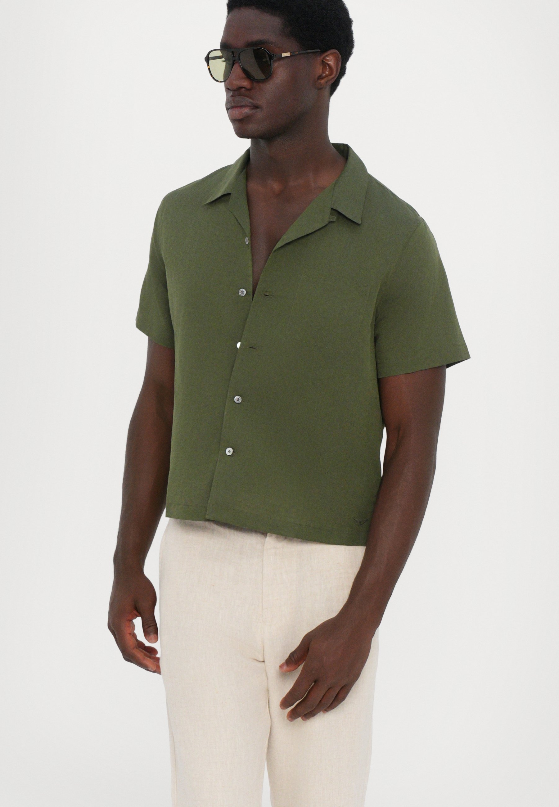 Zadig & Voltaire SLONY - Camicia - kaki usato