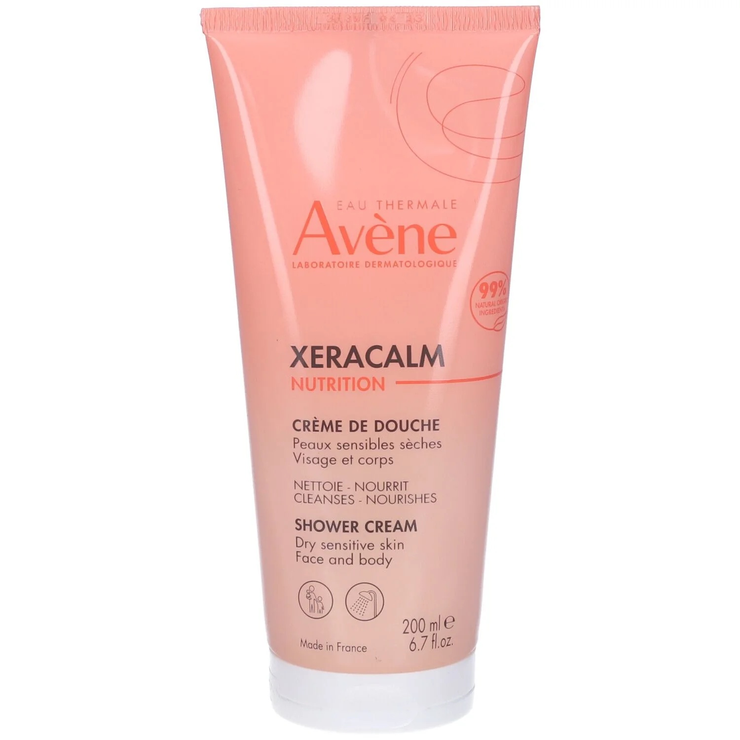 AVENE ETAXeracalm Duschgel mit nussig-kristallinem Duft, 200 ml