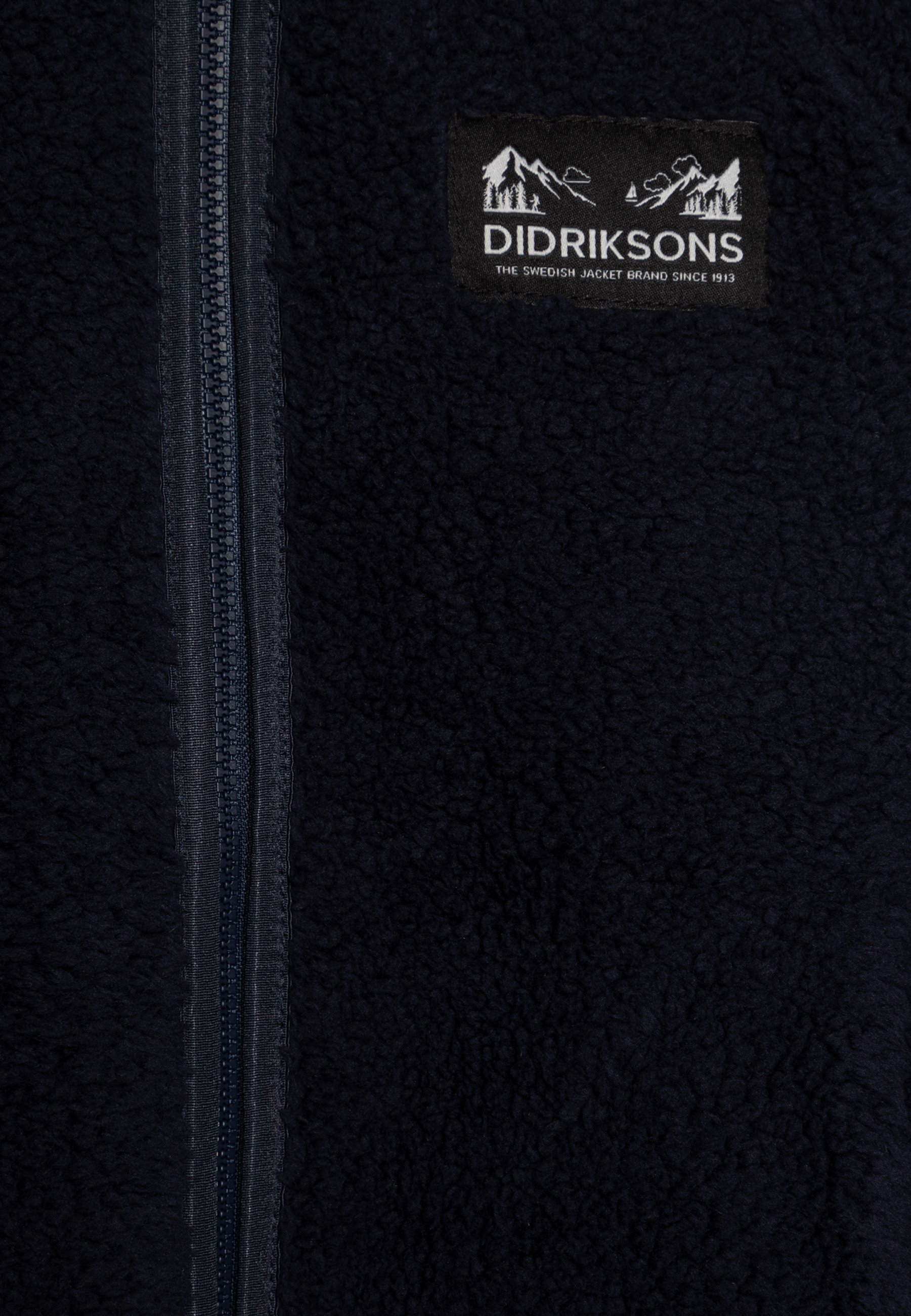 Didriksons GIBBS - Fleecejack - marineblauw