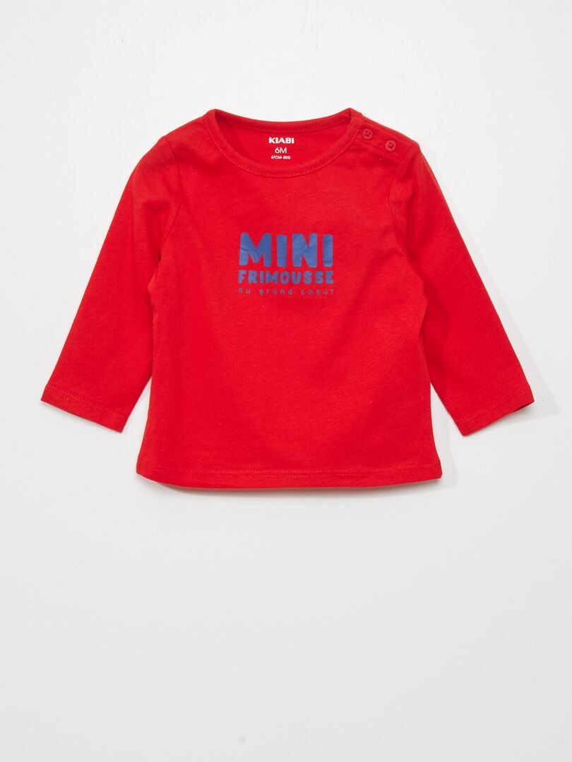 Jersey T-shirt - ROOD