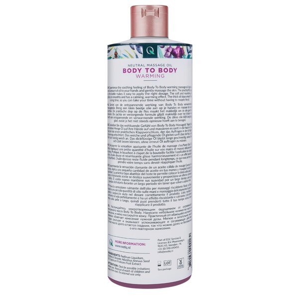 Exotiq Body To Body grelno masažno olje 500 ml<br>500ml
