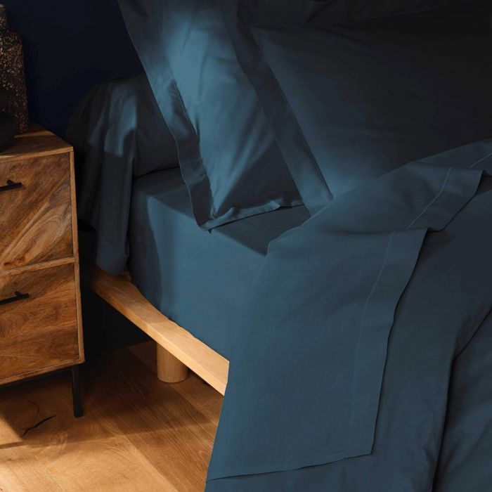 Rectangular pillowcase 50x70 cm - 100% cotton - Blue