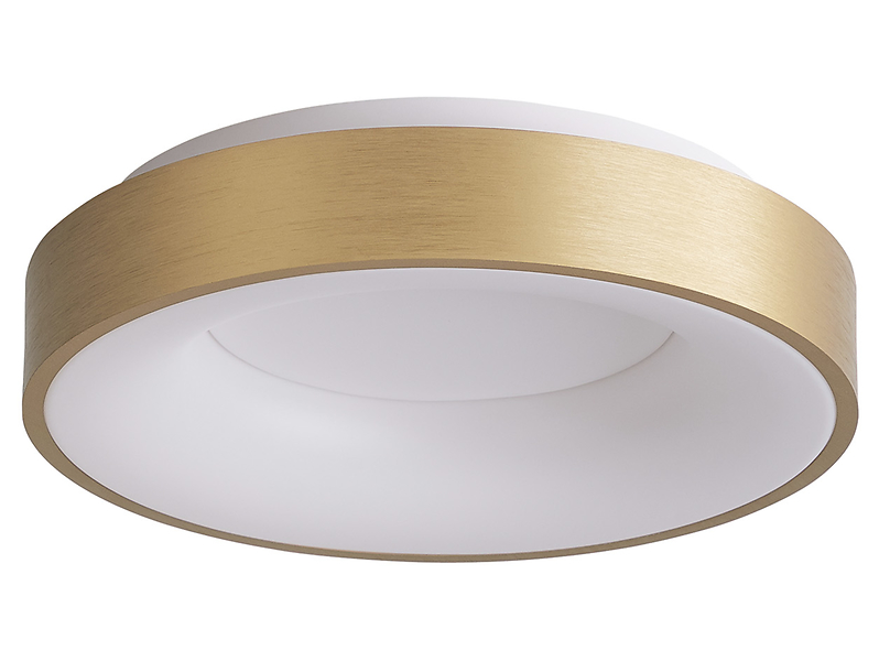 Plafon Giulia LED 48 cm aluminiowy złoty
