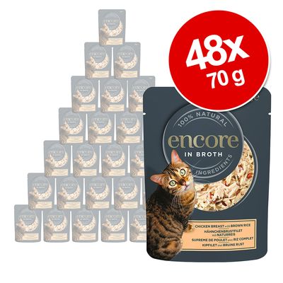 Encore kattebouillonpose sparepakke 48 x 70 g