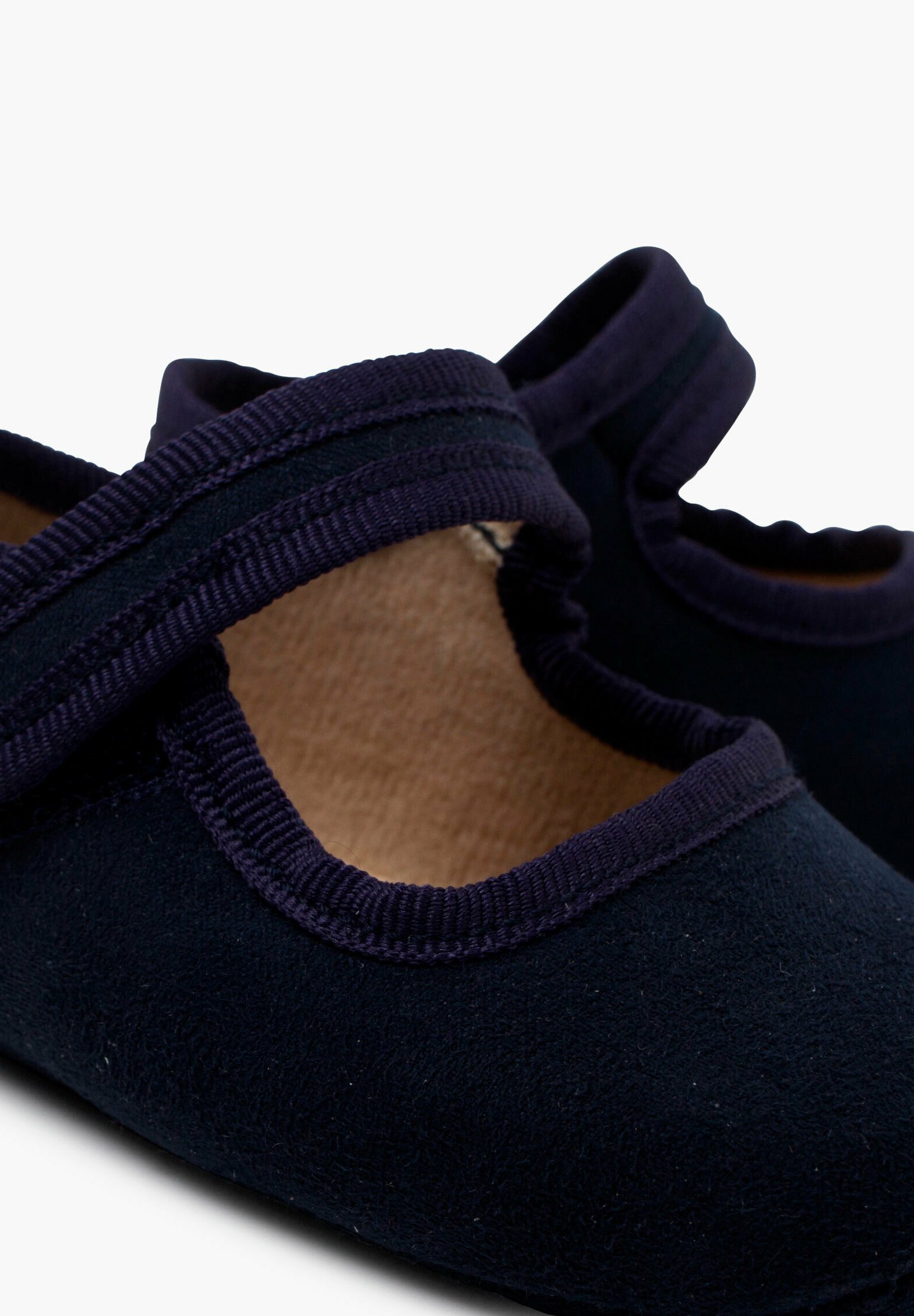 Pisamonas Ballettpumper med ankelreim - azul marino