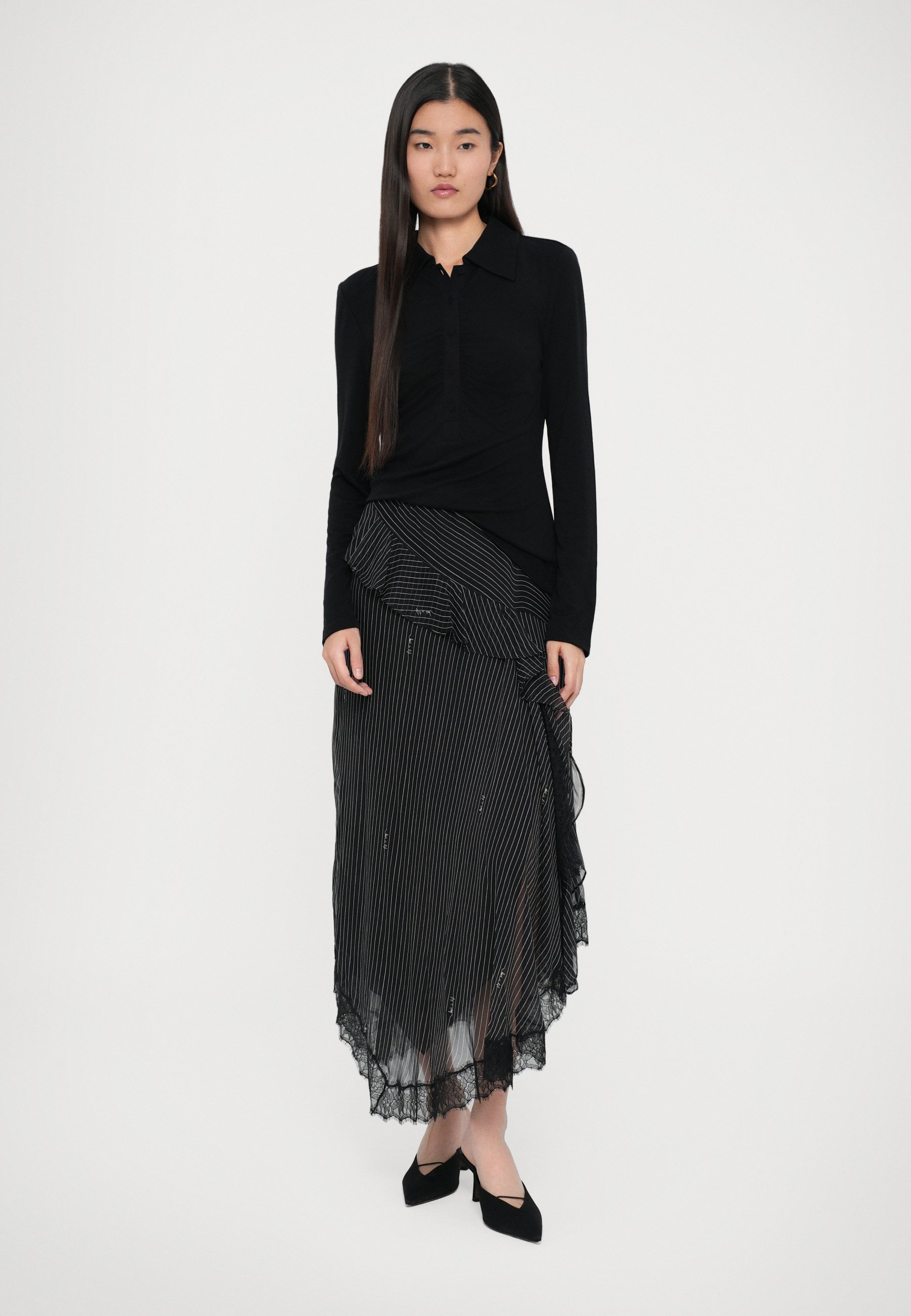 Gonna Sylvie di Diane von Furstenberg - Gonna lunga - nera