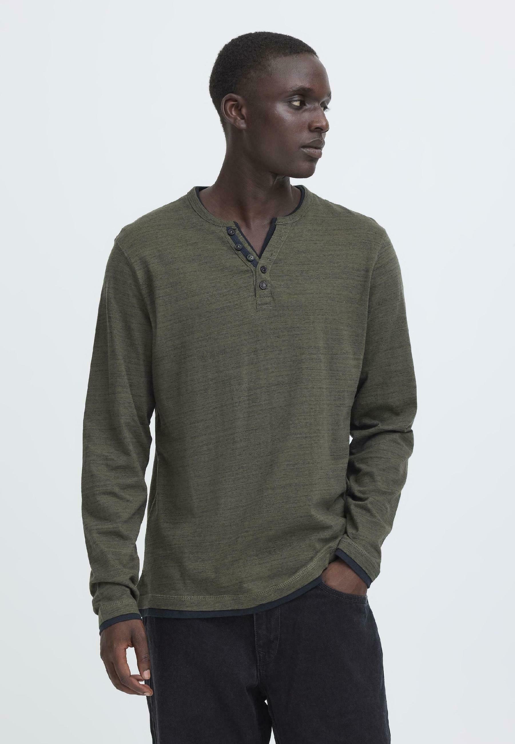 Blend BHKEVO - Pikkade varrukatega pluus - metsaöö