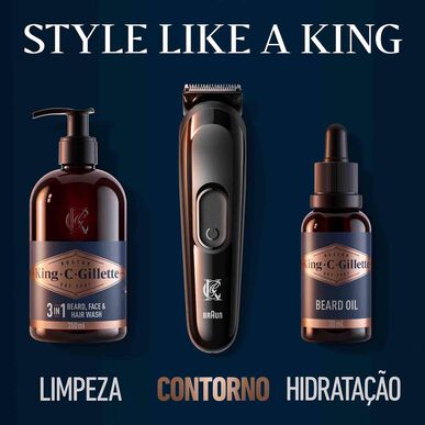 Gillette King C barbermaskinsett 1 enhet 1 enhet