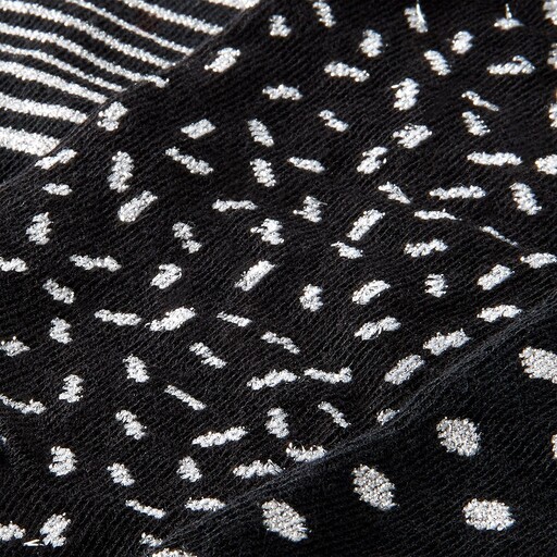  Calcetines Apollo Essentials Glitter Prata