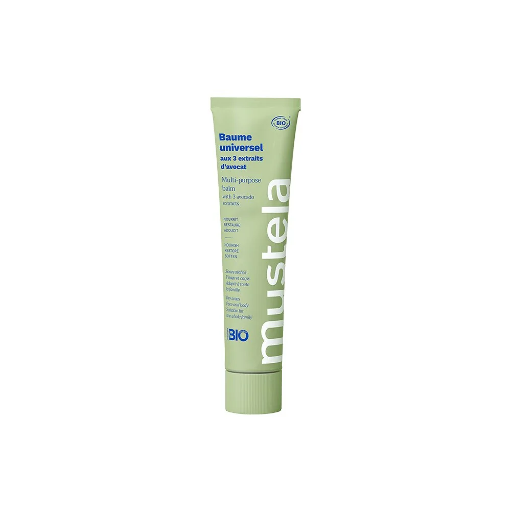 Family BIO CREMA RICCA MULTIUSO AI 3 ESTRATTI DI AVOCADO - Crema Corpo, Trattamento Bebè, Prodotti per Bambini, Trattamento Mani, Trattamento Piedi