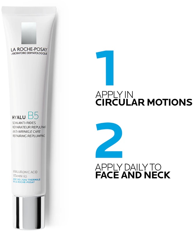 „La Roche-Posay Hyalu B5“ intensyviai drėkinamasis kremas su hialurono rūgštimi