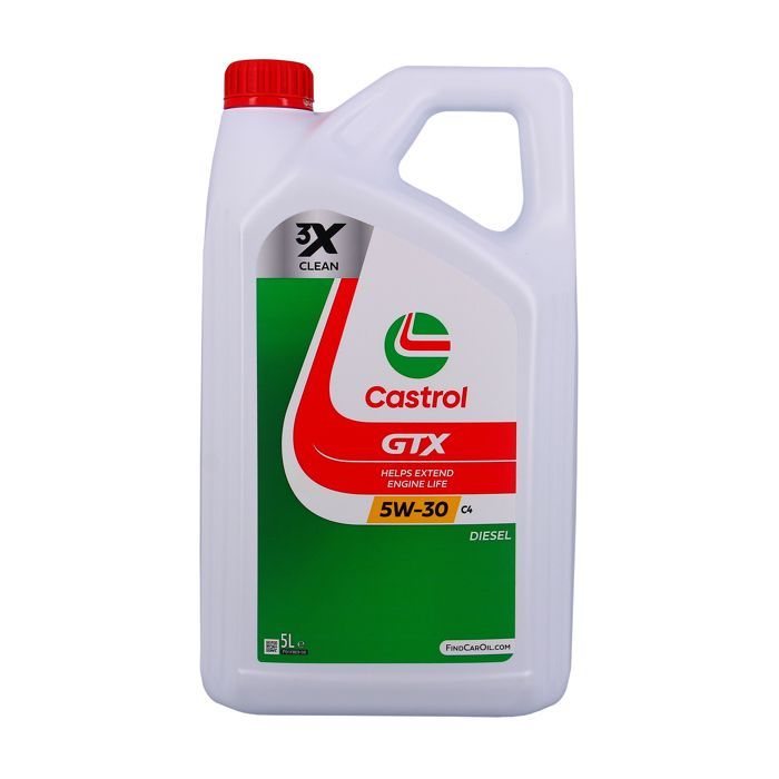 Motoröl - CASTROL GTX 5W-30 C4 - 5L - 5W30