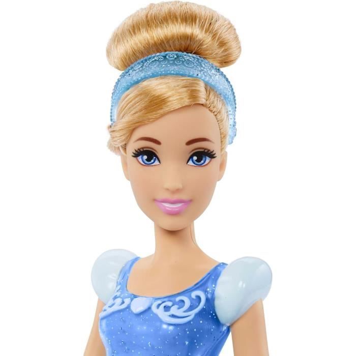 Assepoesterpop 29 cm, Mattel Disney prinsessenpop met jurk en accessoires HLW06