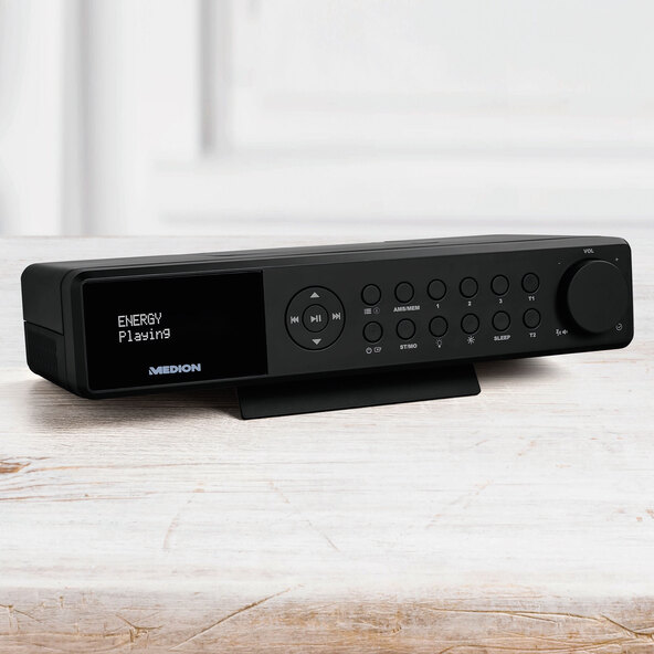 DAB kitchen radio (MD43660), black