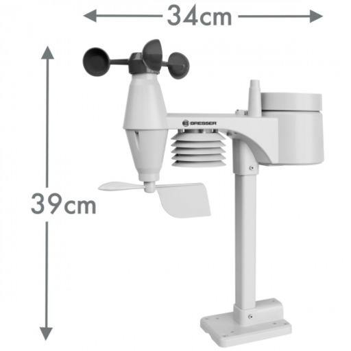 Bresser 5-v-1 Comfort Meteorologický prístroj s farebným displejom