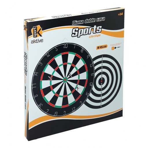  Aktive Sport Dartboard με βελάκια διαμέτρου 45cm