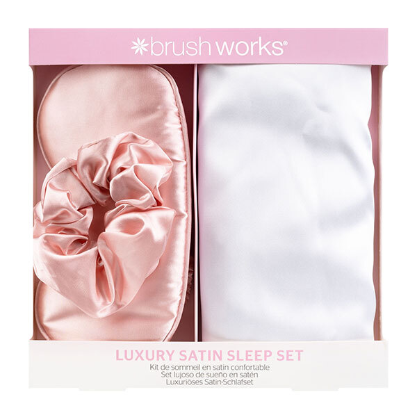 Brushworks Luksuriøst Sateng Søvnsett