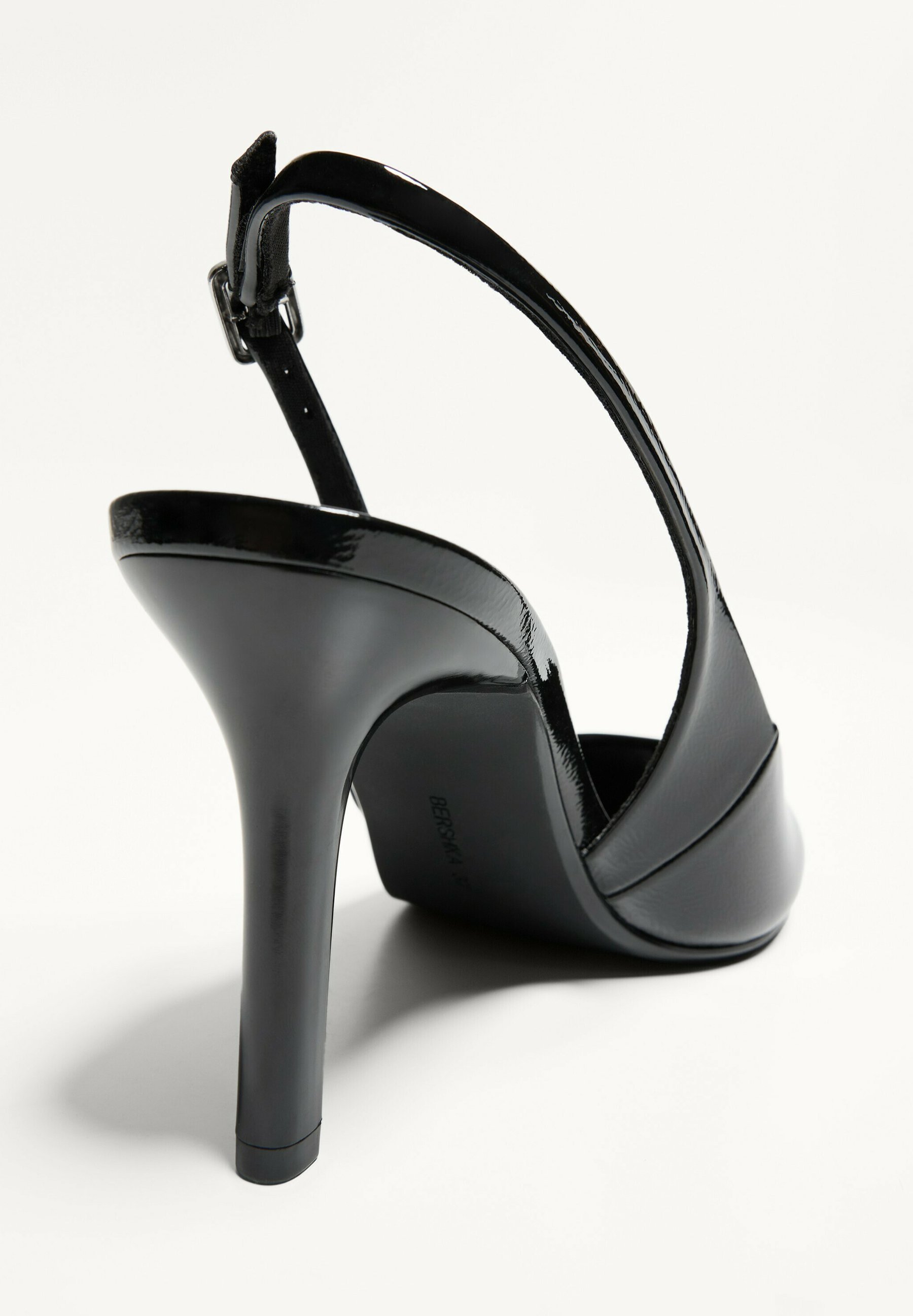 Bershka CON APERTURA - Scarpe con punta aperta - nere