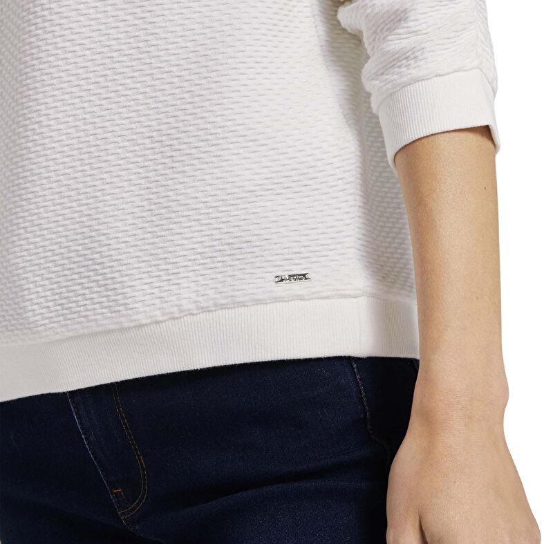  Sweat Femme Ecru