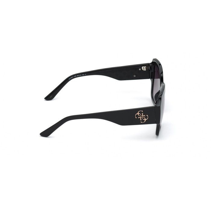 Gafas de sol GUESS GU7681 54/19/140 Negro brillante Parte frontal inyectada MUJER GU7681