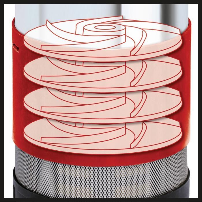 Einhell GE-PP 1100 NA automatische dompelpomp (1100 W, watertemperatuur 35 °C, kabellengte: 15 m)