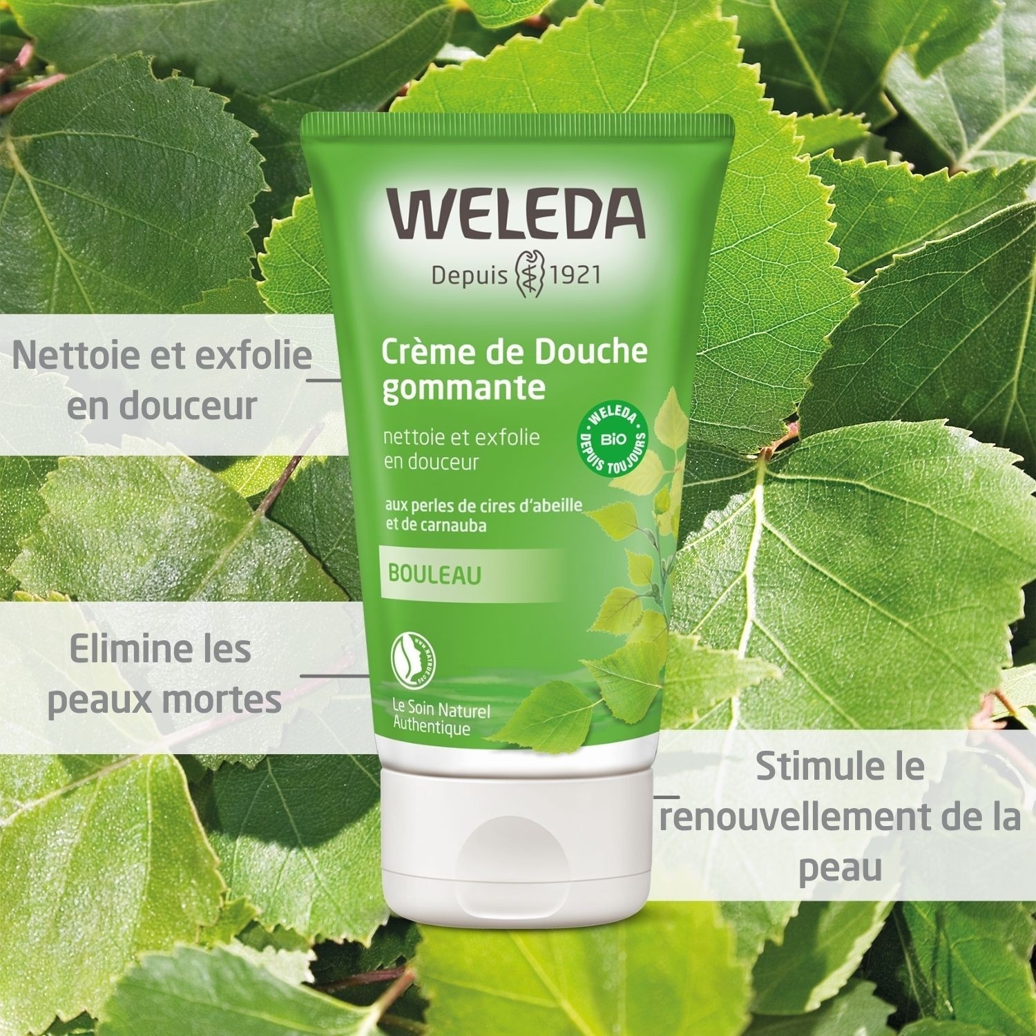 Weleda Crème de Douche gommante au Bouleau - 150 ml