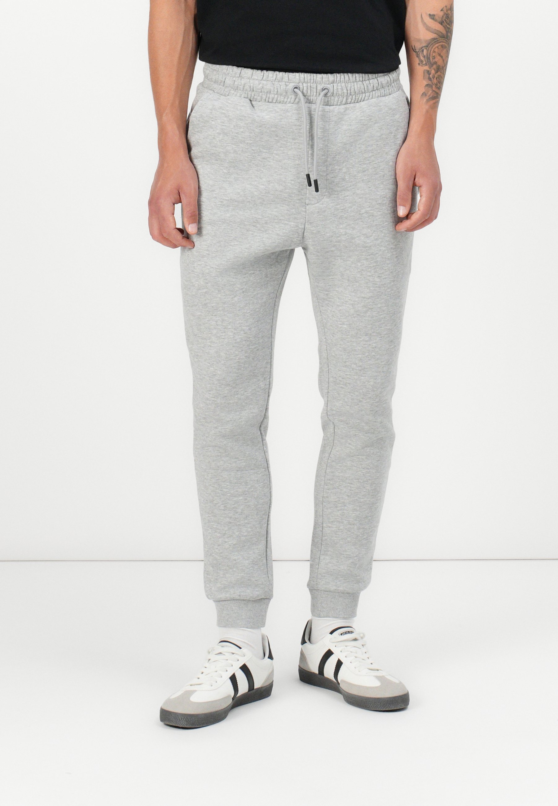 Jack & Jones JPSTGORDON JJBRADLEY - Trainingsbroek - lichtgrijs gemêleerd