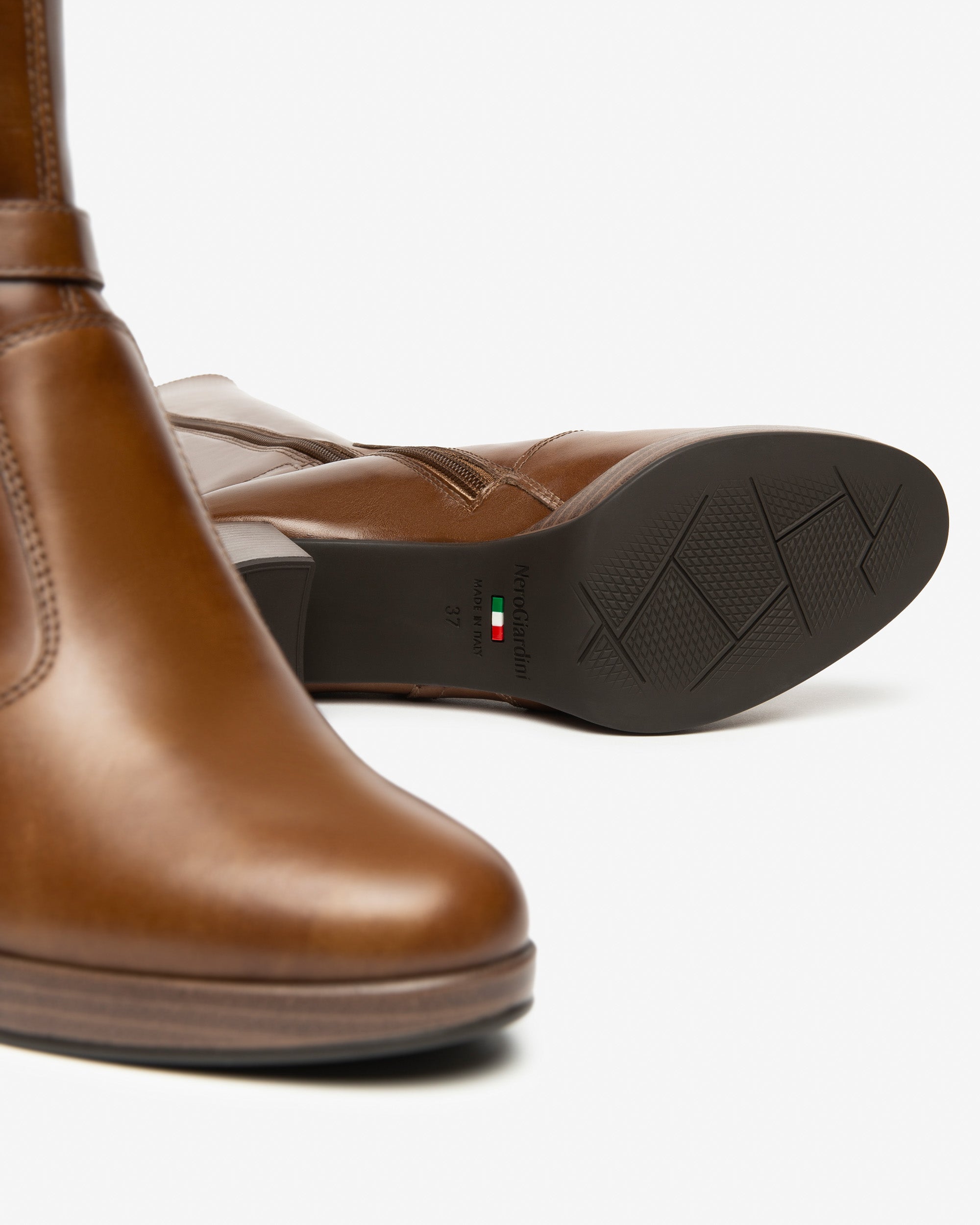  Damen-Lederstiefel