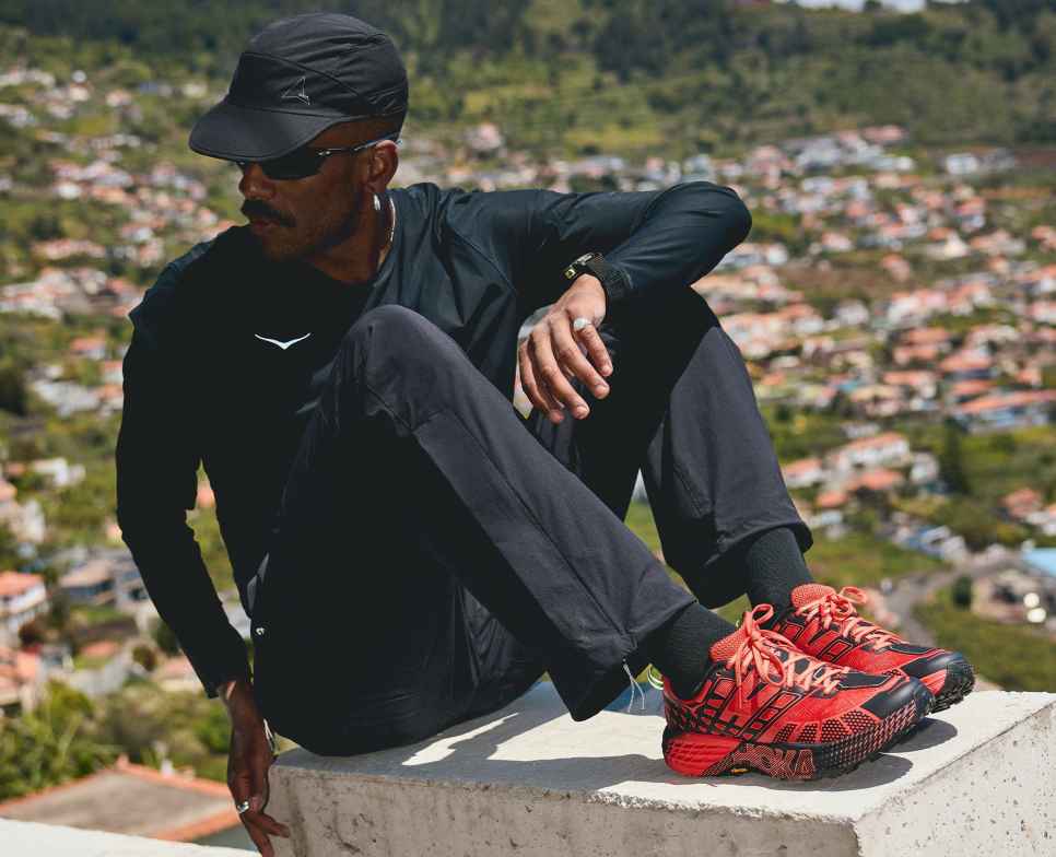 HOKA Speedgoat 2 Tomaat / Elektrisch Groen