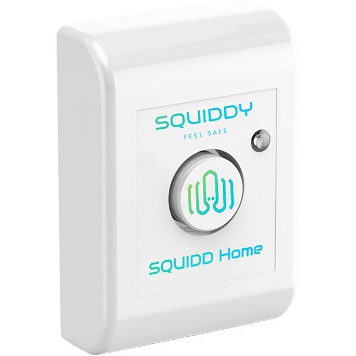 Connected alarm - SQUIDD - Home 2nd generation - No Wi-Fi or cellular network required - 105 dB siren - Smartphone control