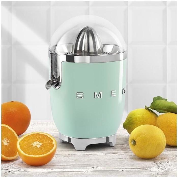 Presse-agrumes - SMEG - CJF11PGEU - 70 Watts - Bec anti-gouttes - Tritan Renew