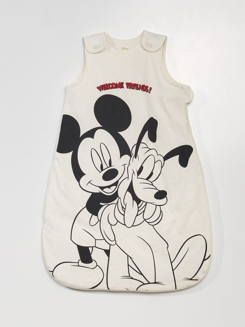 Disney slaapzak met korte mouwen - WIT