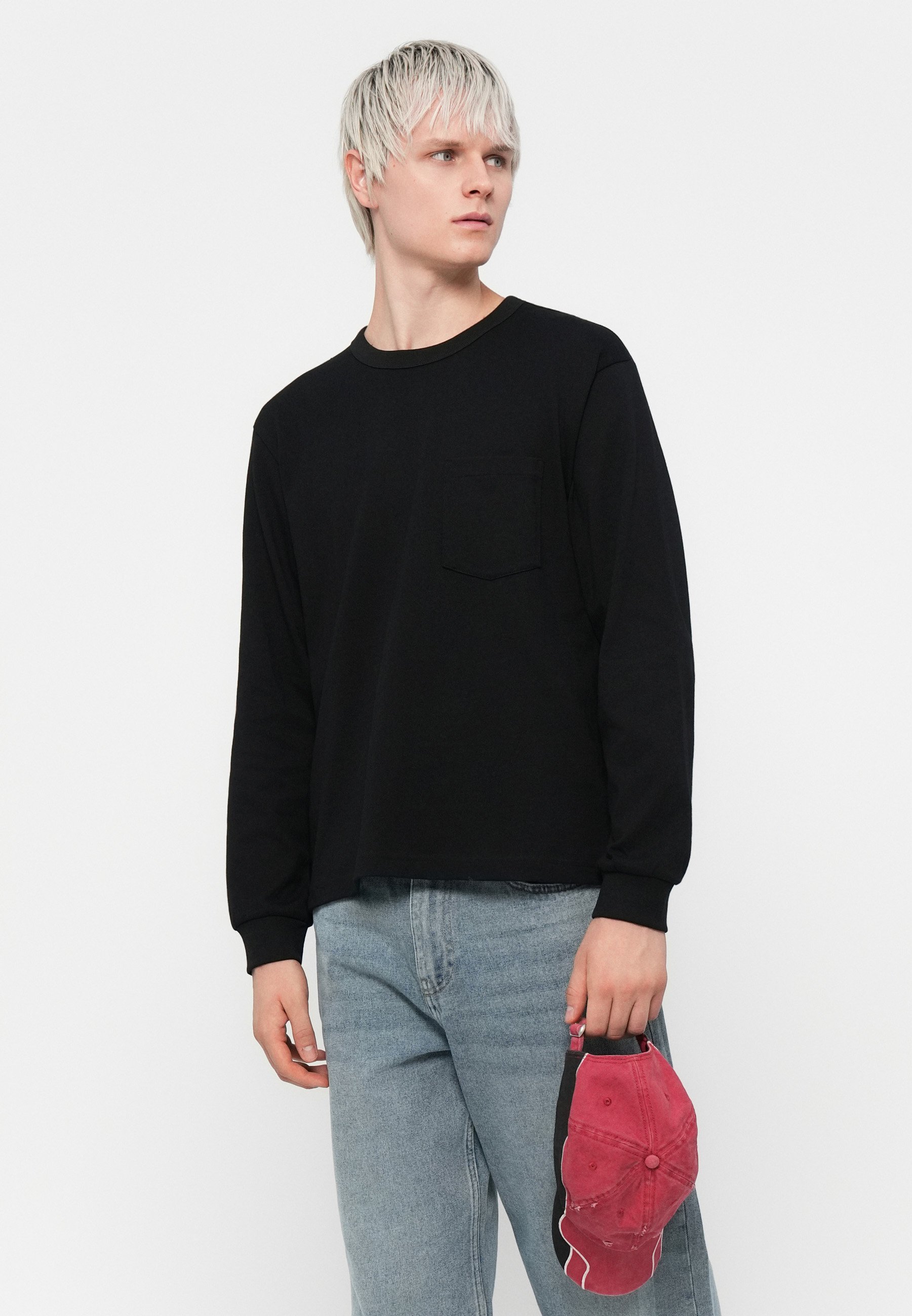 T-shirt GAP - Manches longues - Noir véritable