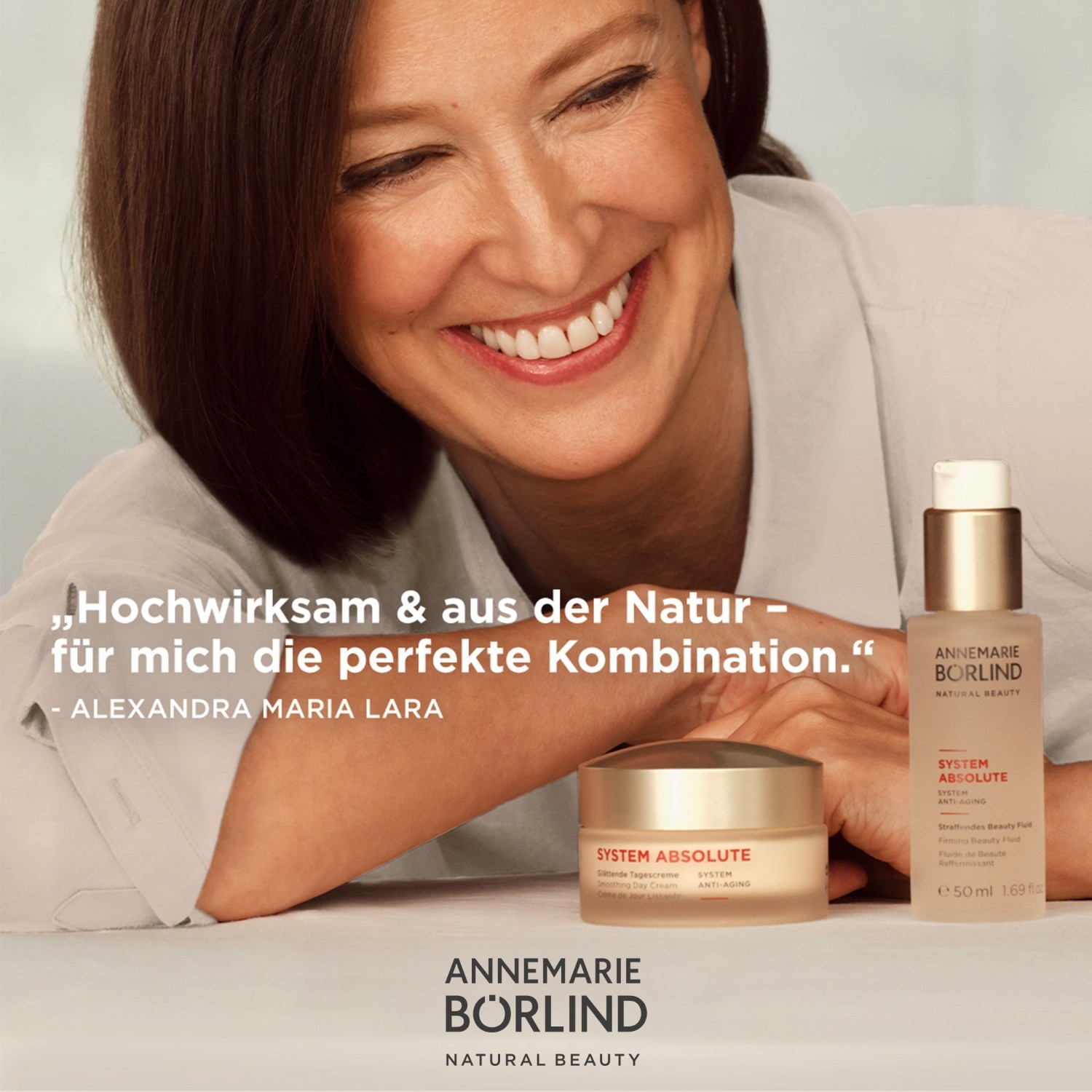 ANNEMARIE BÖRLIND sejas kopšanas komplekts SYSTEM ABSOLUTE bagātīgais komplekts TRAVEL ESSENTIALS - 1 gab.