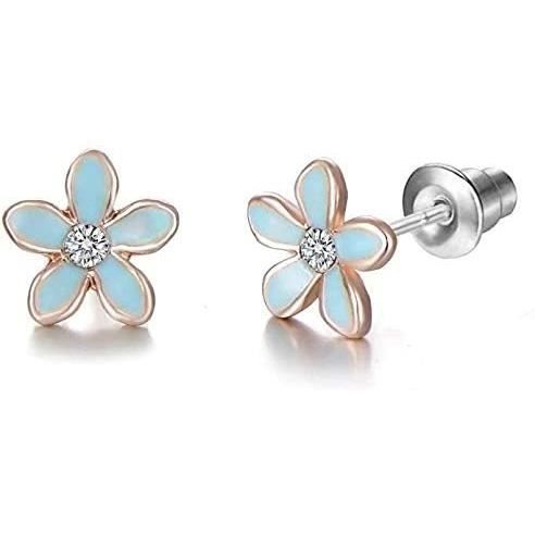 Pendientes - YNKKVRE - 30 pares - Hipoalergénicos - Acero inoxidable - Cristal