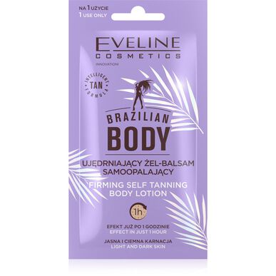Eveline brasiliansk kroppsoppstrammende selvbruningsgel 12 ml 12 ml